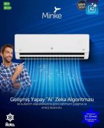 Rota Minke 12.000 Btu A+++ Enerji Sınıfı Inverter Wifi R32 [Yeni Ürün]